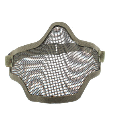 Maschera di protezione stile rete a mezza faccia con cinturino elastico, Net Mesh Style Mask (Army Green), Half Face Net Mesh Style Mask(Black), Net Mesh Style Mask(Brown)