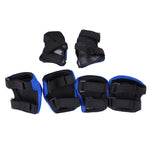 Set di protezioni per pattini a rotelle, ginocchiere, gomiti e polsi 6 in 1, Gear Sets(Dark Blue), Gear Sets(Purple), Gear Sets(Blue), Gear Sets(Pink), Gear Sets(Black)