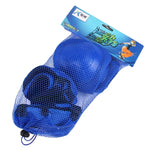 Set di protezioni per pattini a rotelle, ginocchiere, gomiti e polsi 6 in 1, Gear Sets(Dark Blue), Gear Sets(Purple), Gear Sets(Blue), Gear Sets(Pink), Gear Sets(Black)