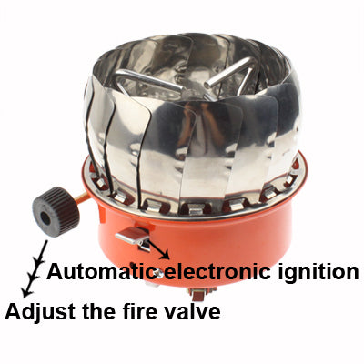 Fornello da campeggio portatile in lega di alluminio-magnesio, Magnesium Alloy