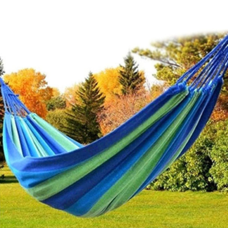 Amaca singola da campeggio in tela per esterni, dimensioni: 185 cm x 80 cm, 185cm x 80cm (Red), 260cm x 100cm (Blue)