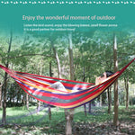 Amaca singola da campeggio in tela per esterni, dimensioni: 185 cm x 80 cm, 185cm x 80cm (Red), 260cm x 100cm (Blue)