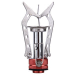 Fornello a gas da campeggio ultra mini portatile da esterno in acciaio inossidabile WH-S001, WH-S001