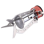 Fornello a gas da campeggio ultra mini portatile da esterno in acciaio inossidabile WH-S001, WH-S001