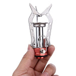 Fornello a gas da campeggio ultra mini portatile da esterno in acciaio inossidabile WH-S001, WH-S001