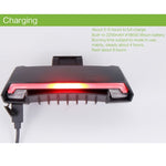 Lampada di coda laser con telecomando wireless Meilan X5 per bicicletta, livello impermeabile: IPX4, Wireless Remote Control Laser Tail Lamp