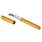 Canna da pesca stile penna, Circle Pulley Gold, Flywheel Silver, Flywheel Gold