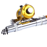 Canna da pesca stile penna, Circle Pulley Gold, Flywheel Silver, Flywheel Gold