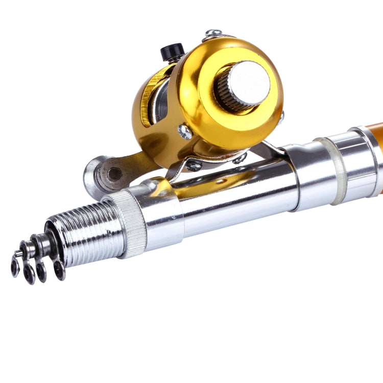 Canna da pesca stile penna, Circle Pulley Gold, Flywheel Silver, Flywheel Gold