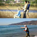 Canna da pesca stile penna, Circle Pulley Gold, Flywheel Silver, Flywheel Gold