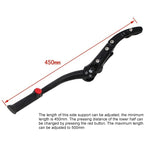 Cavalletto laterale regolabile per bici a doppia installazione per mountain bike