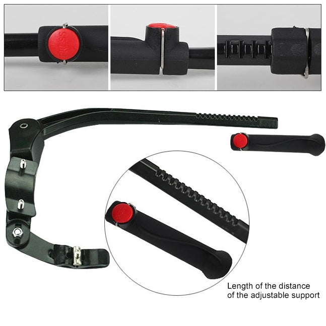 Cavalletto laterale regolabile per bici a doppia installazione per mountain bike
