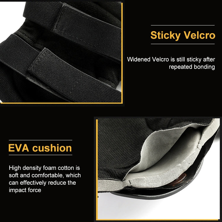 Equipaggiamento protettivo esclusivo per coppie a forma di X Hatch XTAK per ginocchia e gomiti, Pads Protective Gear(Black)
