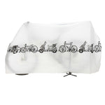 Copertura per garage per biciclette Ventura, White