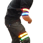 Torcia a LED con striscia polimerica a clip con indicatore luminoso a batteria, LED Magenta, LED Green, LED Orange