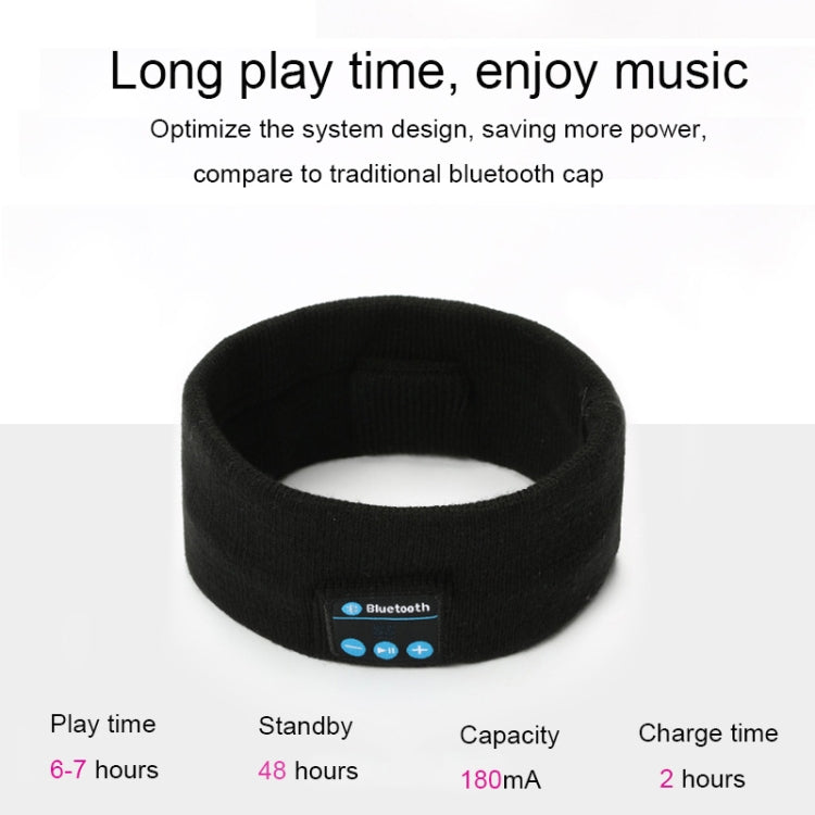 My-Call Bluetooth V5.0 Headsfree Fascia per capelli sportiva Copricapo musicale per iPhone 6 e 6s / iPhone 5 e 5S / iPhone 4 e 4S e altri dispositivi Bluetooth, usic Headwear Black, Music Headwear Dark Gray, Music Headwear Grey