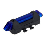 AQY-093 Fanale posteriore per bici a LED ricaricabile tramite USB rimovibile