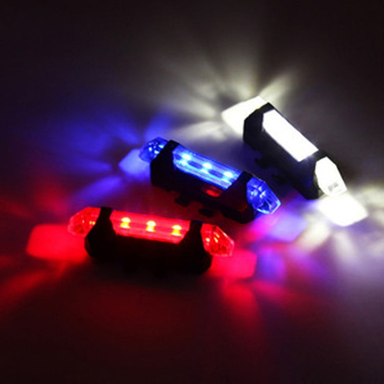 AQY-093 Fanale posteriore per bici a LED ricaricabile tramite USB rimovibile