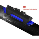 AQY-093 Fanale posteriore per bici a LED ricaricabile tramite USB rimovibile