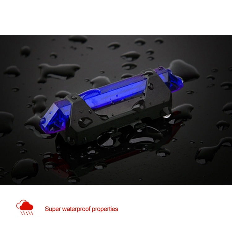 AQY-093 Fanale posteriore per bici a LED ricaricabile tramite USB rimovibile