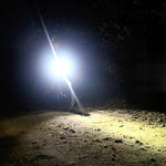 MC-QD001 Luce a LED luminosa in alluminio ricaricabile da 180 lumen tramite USB con supporto per manubrio