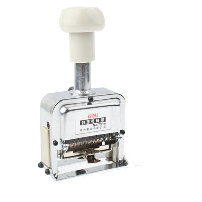 Numeratore automatico in materiale metallico ad alte prestazioni (codice 10), 10 Code
