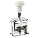 Numeratore automatico in materiale metallico ad alte prestazioni (codice 12), 12 Code