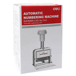 Numeratore automatico in materiale metallico ad alte prestazioni (codice 12), 12 Code