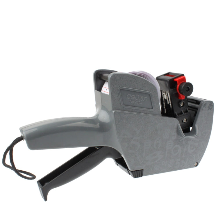 Prezzatrice portatile a 8 cifre con inchiostro ad alte prestazioni, grigia (N. 7504), 7504
