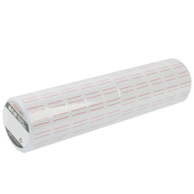 Carta per etichettatura prezzi con inchiostro portatile di alta qualità, specifiche etichette: 21,5 mm x 12 mm, n. 3210 (10 rotoli in una confezione, il prezzo è per 10 rotoli)