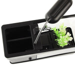 Mini acquario da tavolo USB con luci LED e display LCD