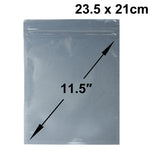 Borsa antistatica con chiusura a zip 23,5x21 cm 100 pz