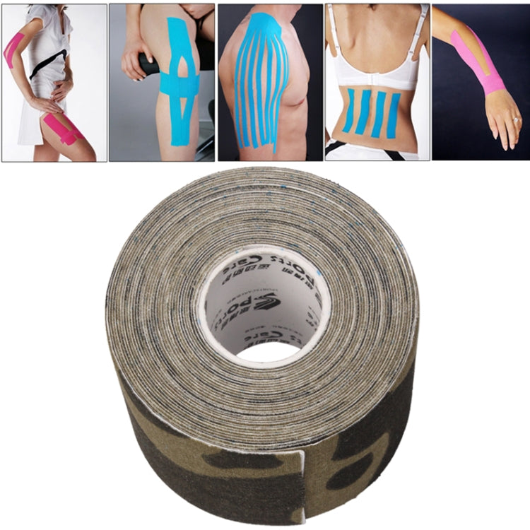 Nastro kinesiologico impermeabile Benda terapeutica per la cura dei muscoli sportivi, dimensioni: 5 m (L) x 5 cm (L), Size: 5mx 5cm Blue, Size: 5m x 5cm Magenta, Size: 5mx 5cm Apricot, Size: 5mx 5cm Black, Size: 5mx 5cm White, Size: 5mx 5cm Green      ...