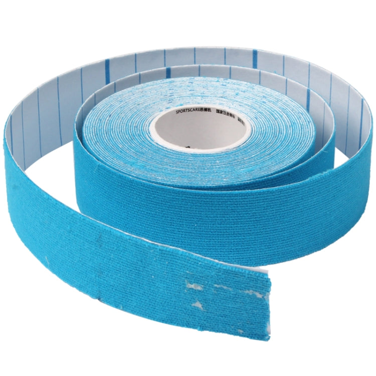 Nastro kinesiologico impermeabile Benda terapeutica per la cura dei muscoli sportivi, dimensioni: 5 m (L) x 5 cm (L), Size: 5mx 5cm Blue, Size: 5m x 5cm Magenta, Size: 5mx 5cm Apricot, Size: 5mx 5cm Black, Size: 5mx 5cm White, Size: 5mx 5cm Green      ...