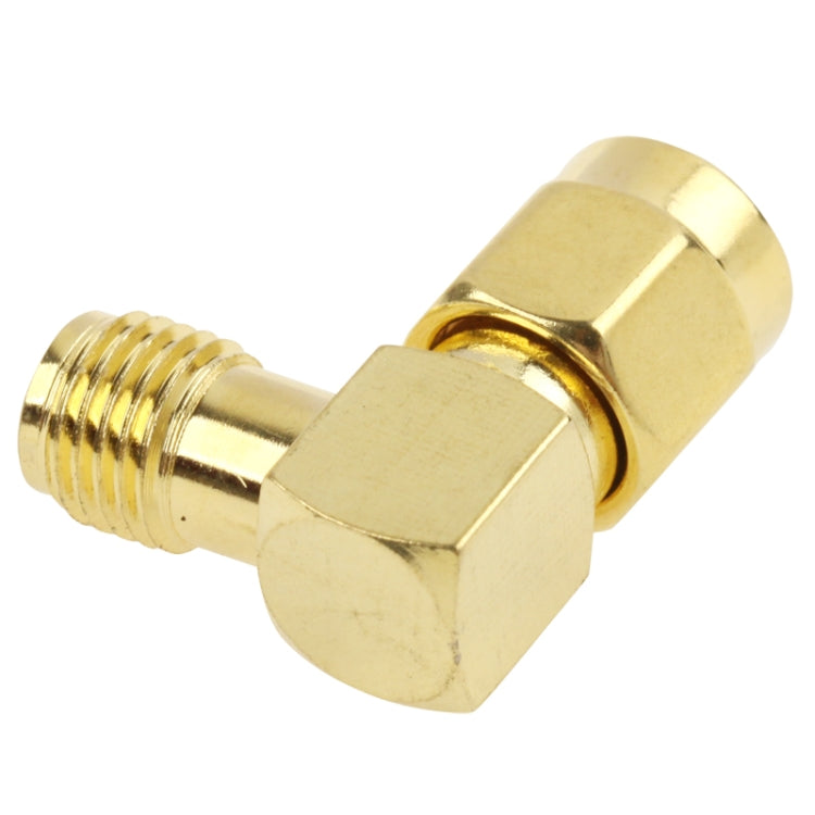 Adattatore RP-SMA maschio a SMA femmina placcato in oro, RP-SMA Male to SMA Female