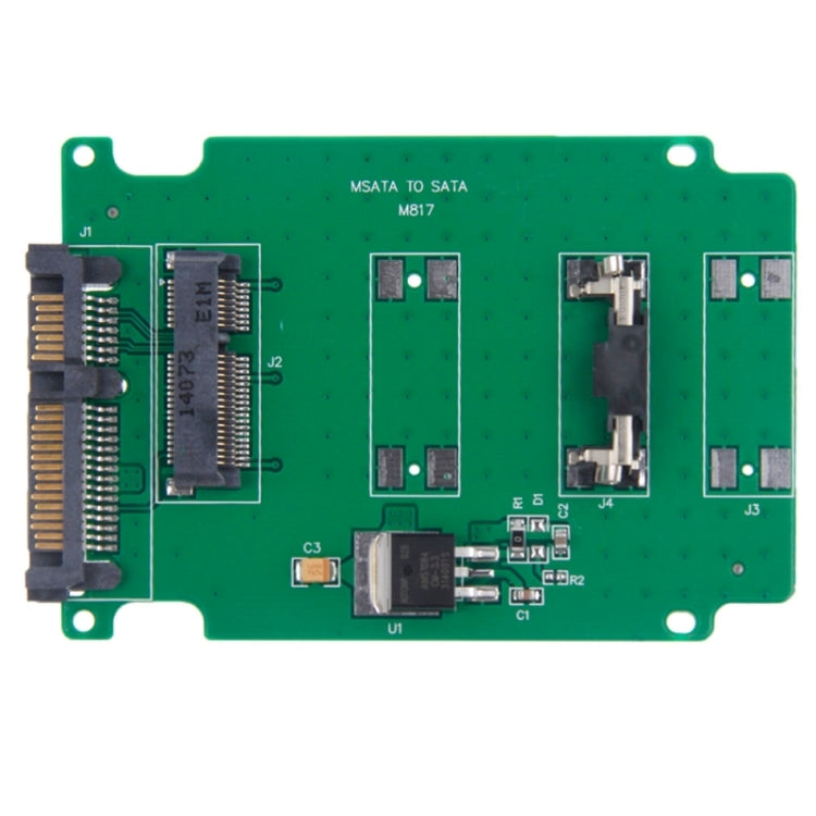 Disco rigido SSD mSATA mini PCI-E a scheda convertitore SATA da 2,5 pollici, mSATA SSD