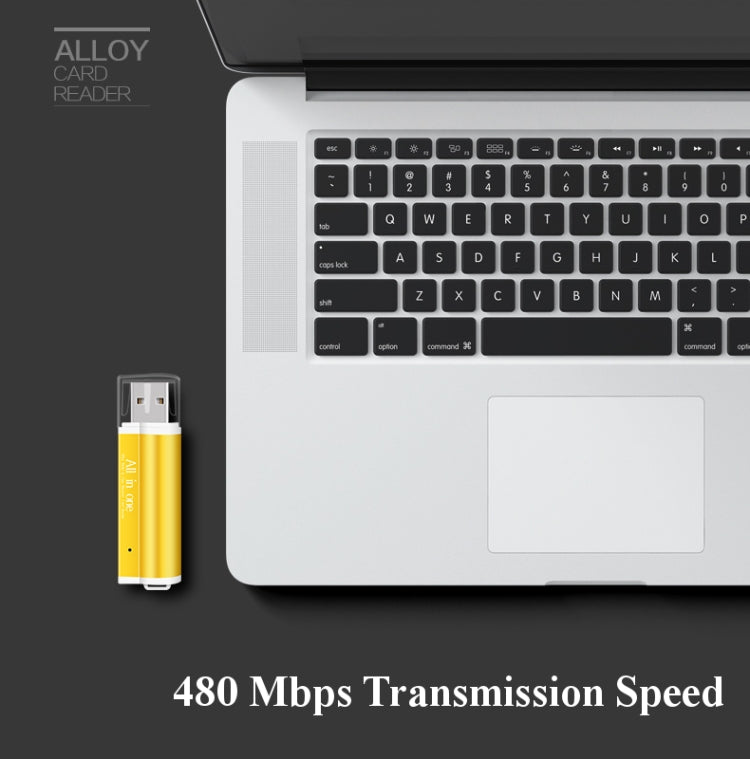 Lettore di schede di memoria Multi All in 1 USB 2.0 Micro SD SDHC TF M2 MMC MS PRO DUO da 2 pezzi