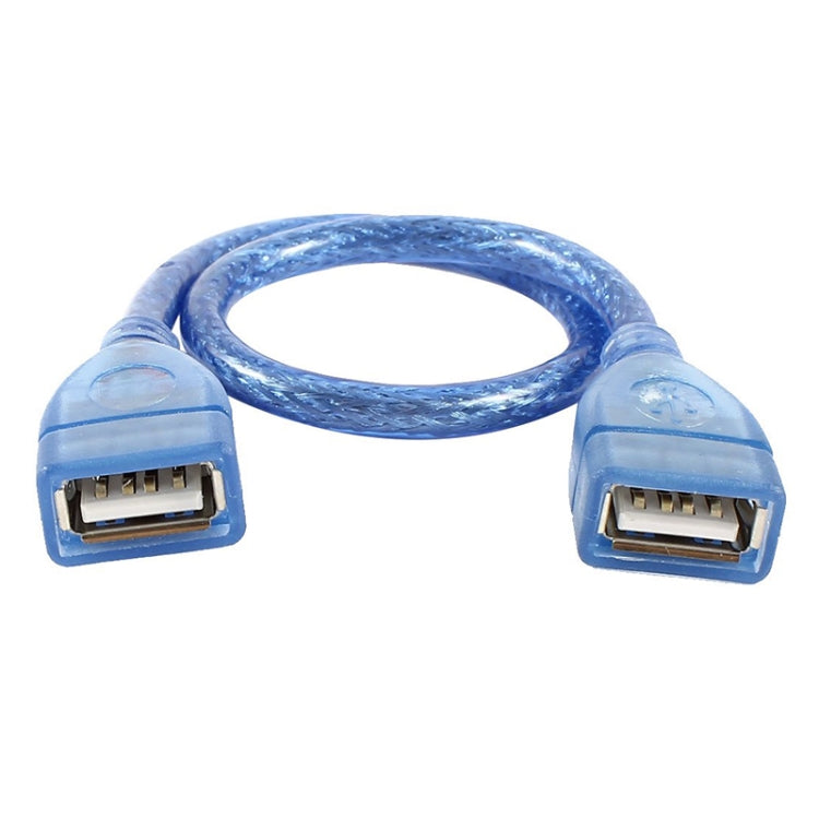 Cavo USB 2.0 tipo A femmina-femmina 30 cm blu
