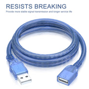 Cavo di prolunga USB 2.0 AM a AF, lunghezza: 10 m, AM to AF(USB 1.1), Length: 1.8m, AM to AF, Length: 30cm, AM to AF, Length: 5m, AM to AF, Length: 10m, AM to AF(White Cable), Length: 10m, AM to AF, Length: 15m