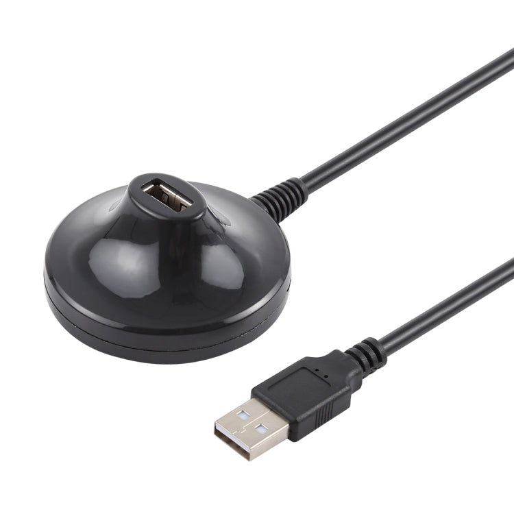 Cavo di prolunga USB 2.0 AM a AF con base, lunghezza: 1,5 m, With Base 1.5m