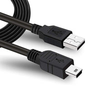 Cavo USB 2.0 AM a Mini USB a 5 pin, lunghezza: 1,5 m, USB 2.0 AM to Mini 5Pin