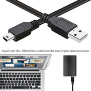 Cavo USB 2.0 AM a Mini USB a 5 pin, lunghezza: 1,5 m, USB 2.0 AM to Mini 5Pin