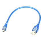 Cavo USB 2.0 AM a Mini USB a 5 pin, lunghezza: 30,5 cm