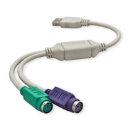 Cavo adattatore da USB a PS/2 per tastiera e mouse, qualità normale