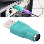 Adattatore USB A da spina mini DIN6 femmina (da PS/2 a USB), PS/2 Female to USB Male