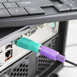 Adattatore USB A da spina mini DIN6 femmina (da PS/2 a USB), PS/2 Female to USB Male
