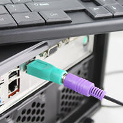 Adattatore USB A da spina mini DIN6 femmina (da PS/2 a USB), PS/2 Female to USB Male