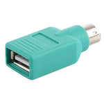 Adattatore jack USB A a mini DIN6 maschio (da USB a PS/2), USB Female to PS/2 Male