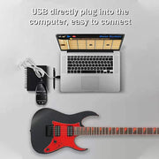 Interfaccia USB Cavo collegamento chitarra Registrazione PC/MAC, USB Interface Guitar Link Cable (Black), USB Interface Guitar Link Cable (White)