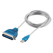 Cavo di stampa USB 2.0 a IEEE1284, lunghezza: 1,5 m, USB 2.0 to IEEE1284 (Blue)